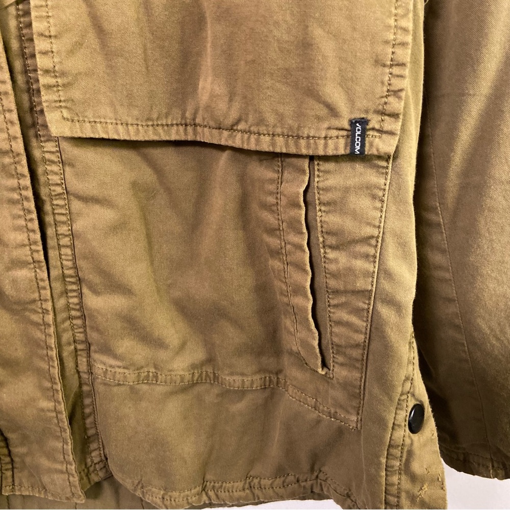 Volcom Army green jacket - Picture 4 of 11